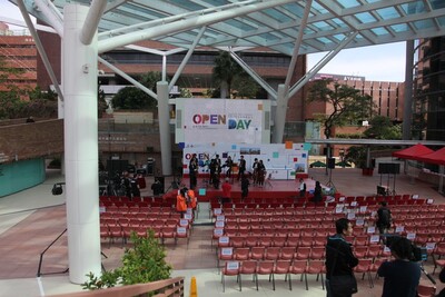 香港理工大學Open Day的活動序曲