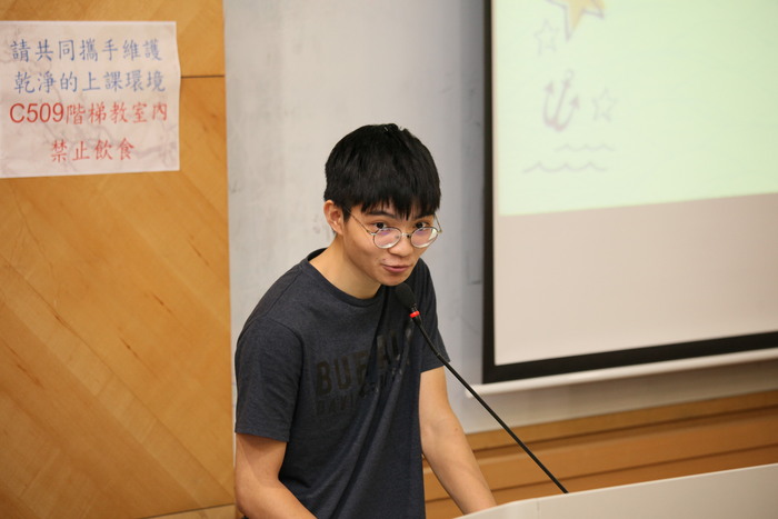 108學年第一學期第一次系集會圖片