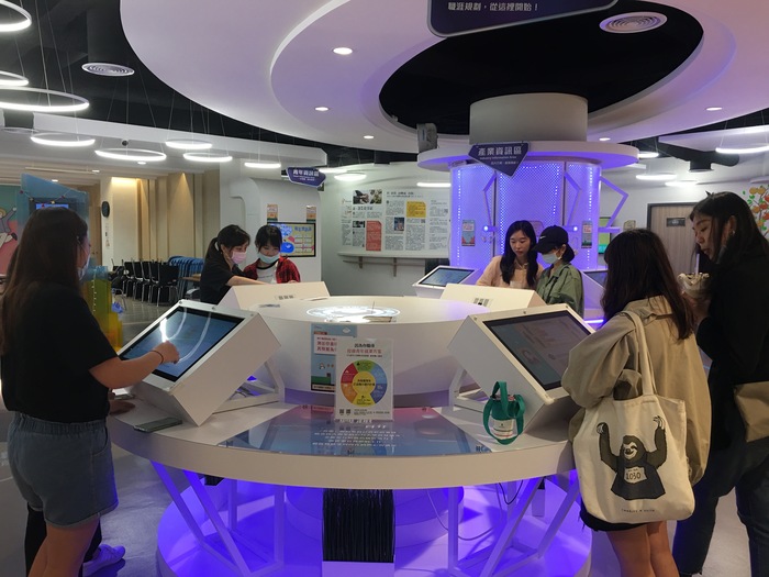 參訪三重青年職涯發展中心及104人力銀行協理演講2020/05/22圖片